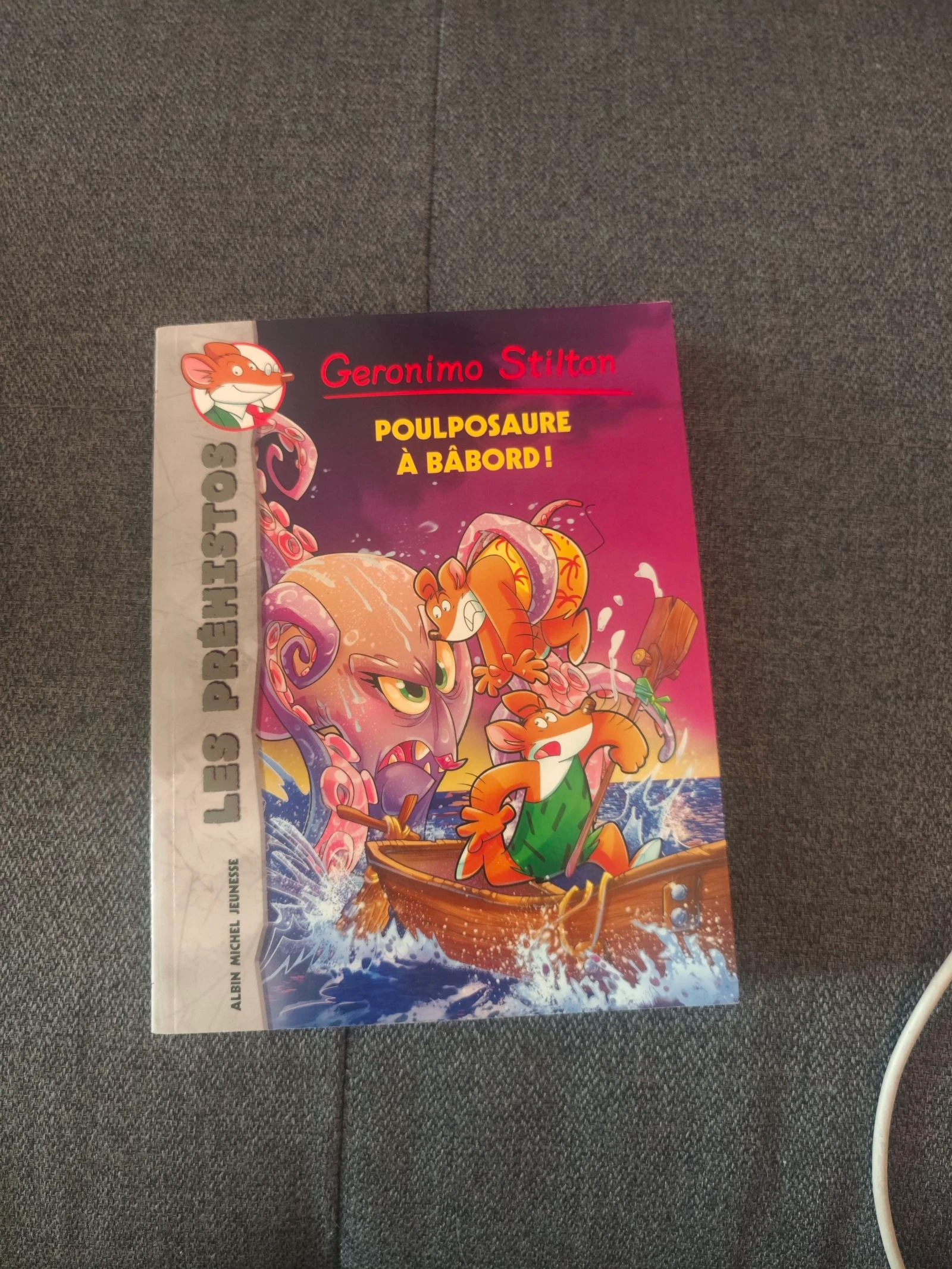 Poulposaure à bâbord ! Les prehistos Tome 12(Geronimo Stilton)